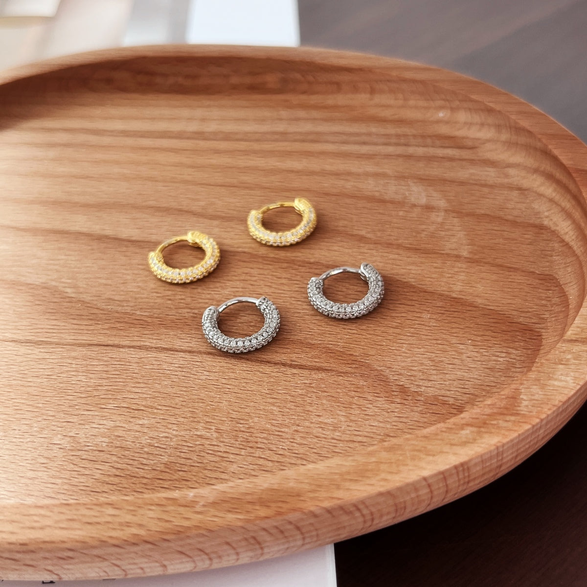 [Okajuri Jewelry]Delicate Versatile Daily Earrings