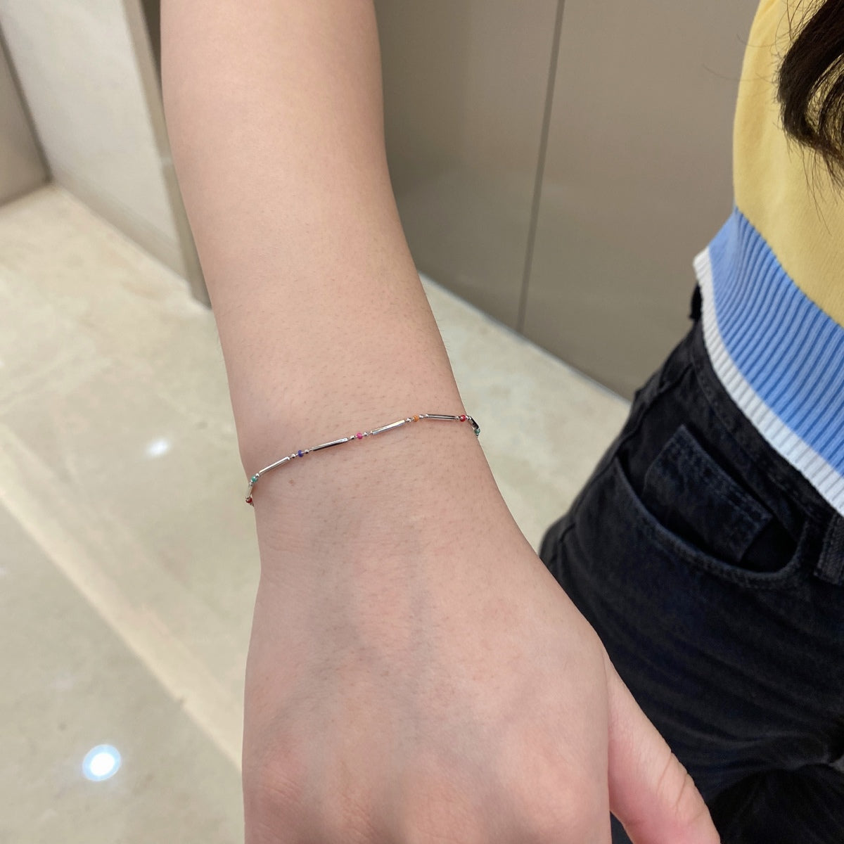 [Okajuri Jewelry]Unique Colorful Daily Bracelet