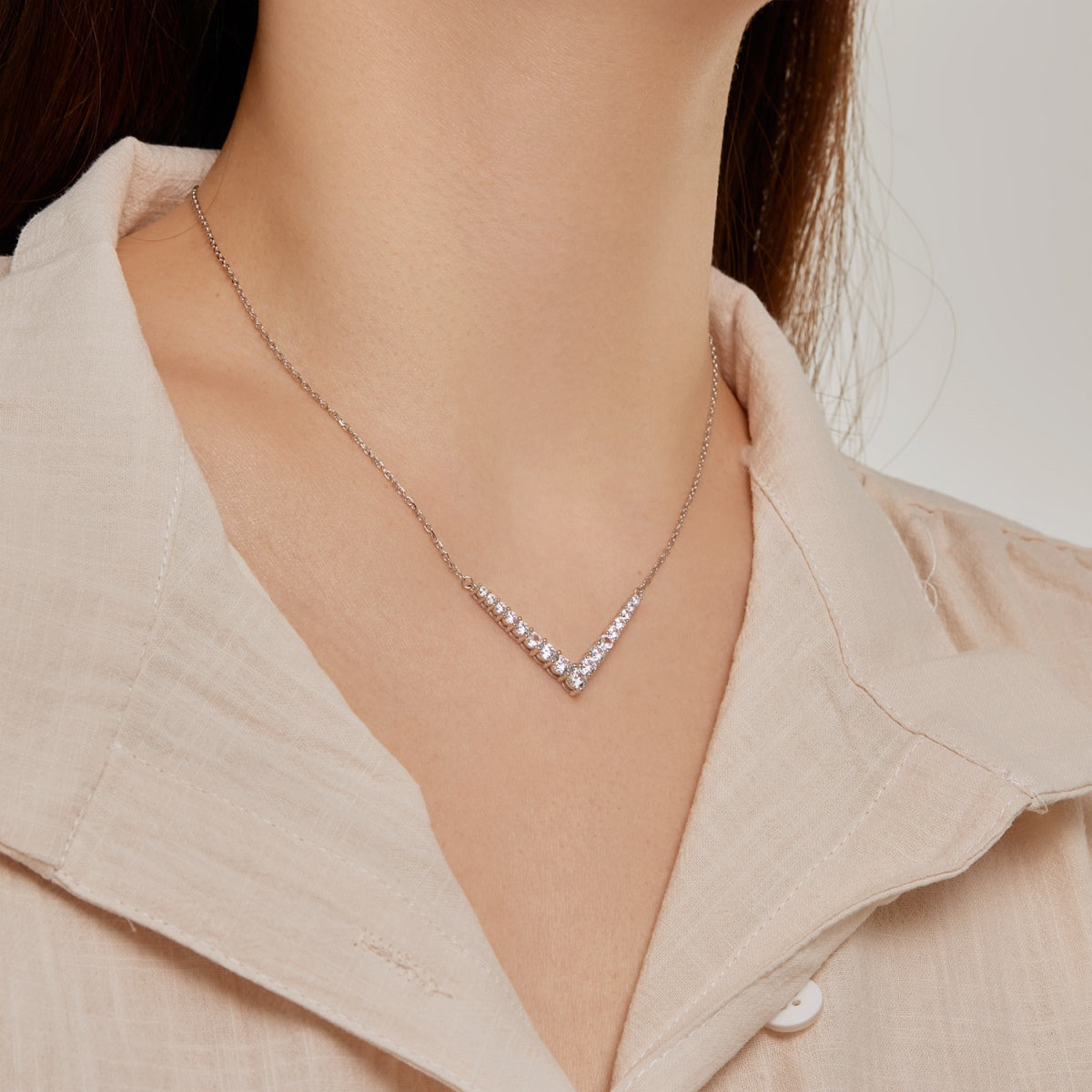 [Okajuri Jewelry]Ornate Round Cut Necklace