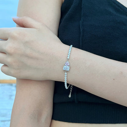 [Okajuri Jewelry]Dazzling Unique Multi Shape Lover Bracelet