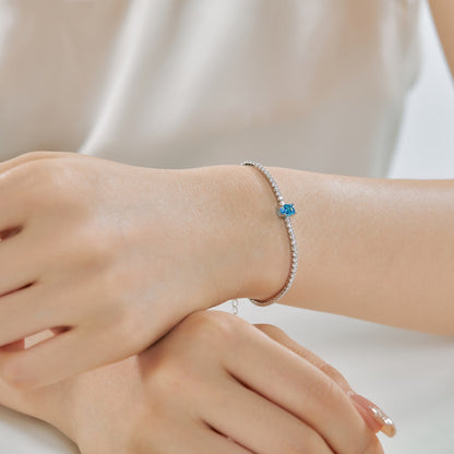 [Okajuri Jewelry]0.75 Carat Exquisite Oval Cut Daily Bracelet