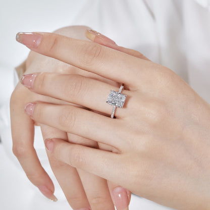 [Okajuri Jewelry]4.0 Carat Luxurious Engagement Ring