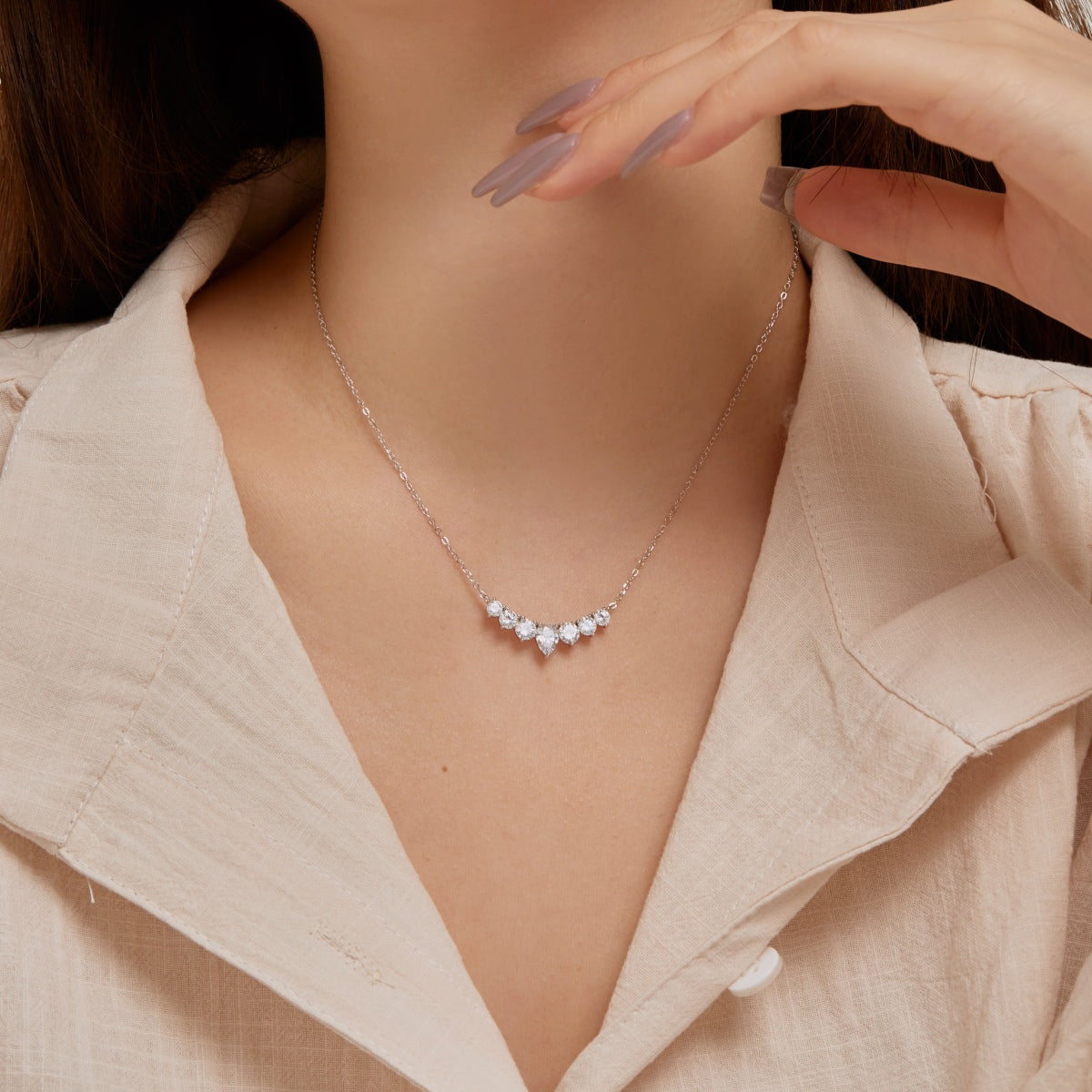 [Okajuri Jewelry]Dainty Colorful Heart Necklace