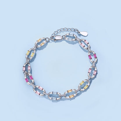 [Okajuri Jewelry]Dazzling Colorful Daily Bracelet