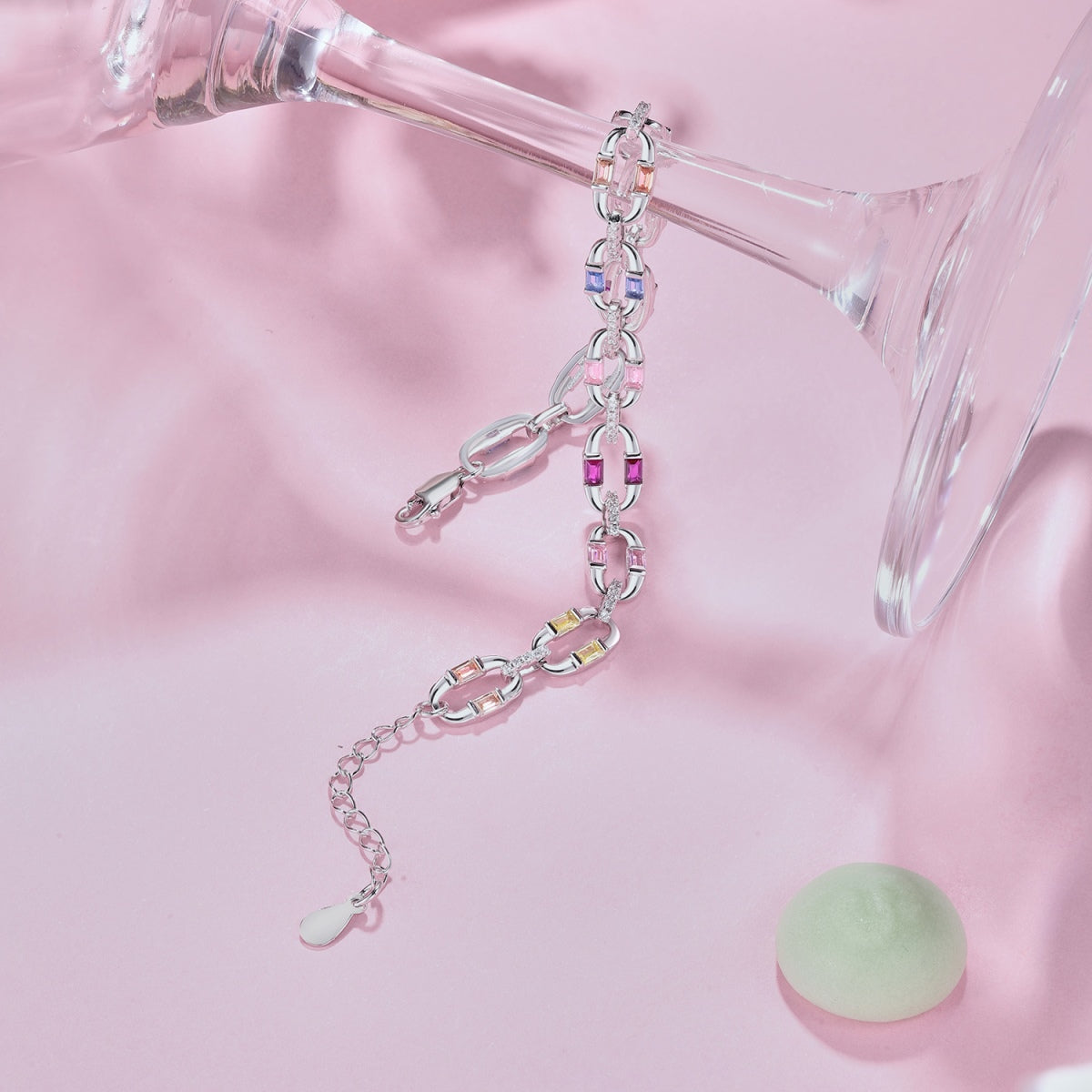 [Okajuri Jewelry]Dazzling Colorful Daily Bracelet