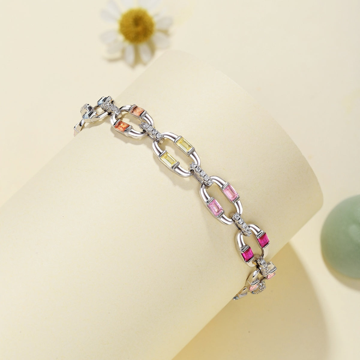 [Okajuri Jewelry]Dazzling Colorful Daily Bracelet