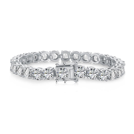 [Okajuri Jewelry]0.75 Carat Dazzling Round Cut Wedding Bracelet