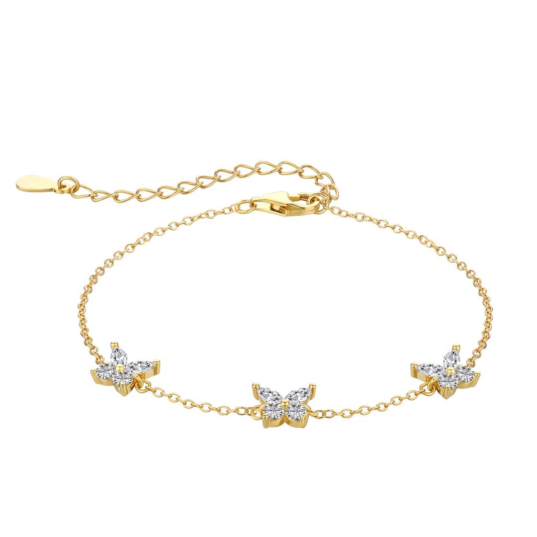 [Okajuri Jewelry]Radiant Butterfly Shape Necklace