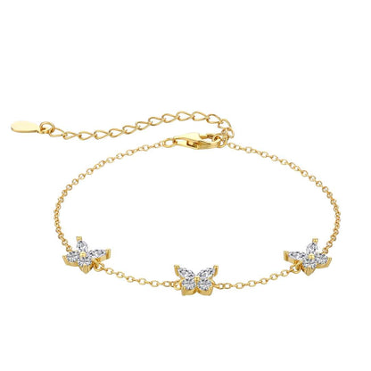 [Okajuri Jewelry]Radiant Butterfly Shape Necklace
