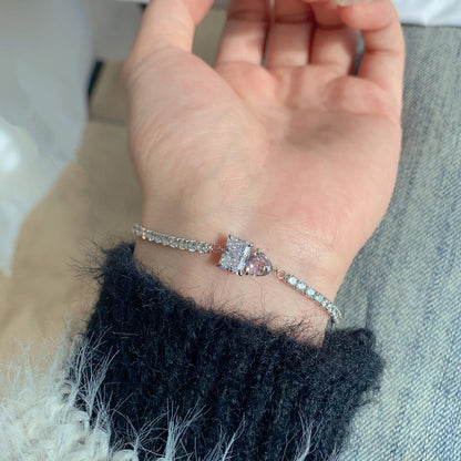 [Okajuri Jewelry]Dazzling Unique Multi Shape Lover Bracelet