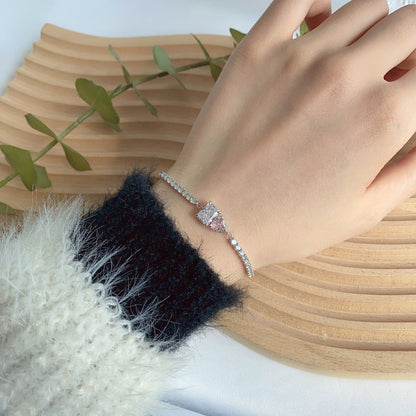 [Okajuri Jewelry]Dazzling Unique Multi Shape Lover Bracelet