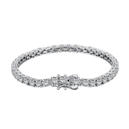 [Okajuri Jewelry]Luxurious Ornate Round Cut Tennis Bracelet