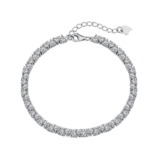 [Okajuri Jewelry]Dazzling Romantic Heart Shape Lover Bracelet