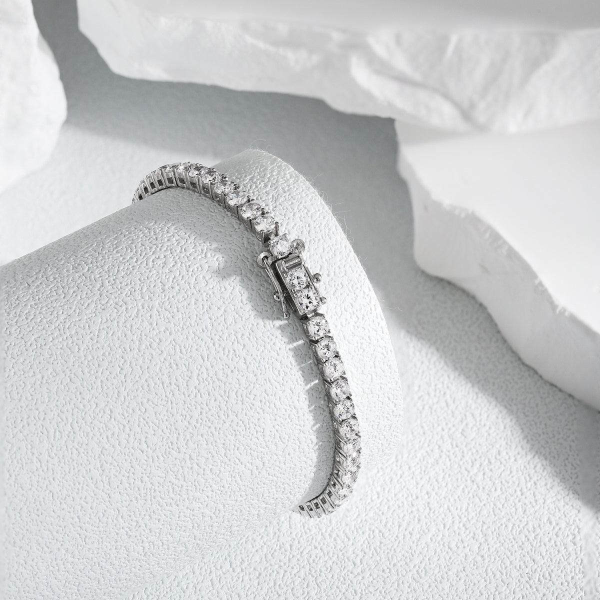 [Okajuri Jewelry]Radiant Colorful Round Cut Party Bracelet