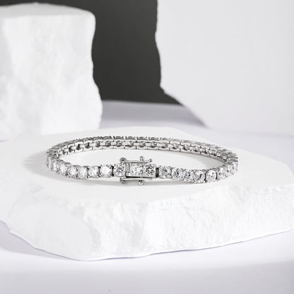 [Okajuri Jewelry]Radiant Colorful Round Cut Party Bracelet