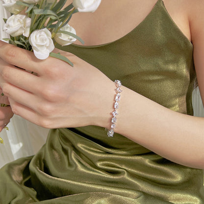 [Okajuri Jewelry]Unique Exquisite Multi Cut Daily Bracelet