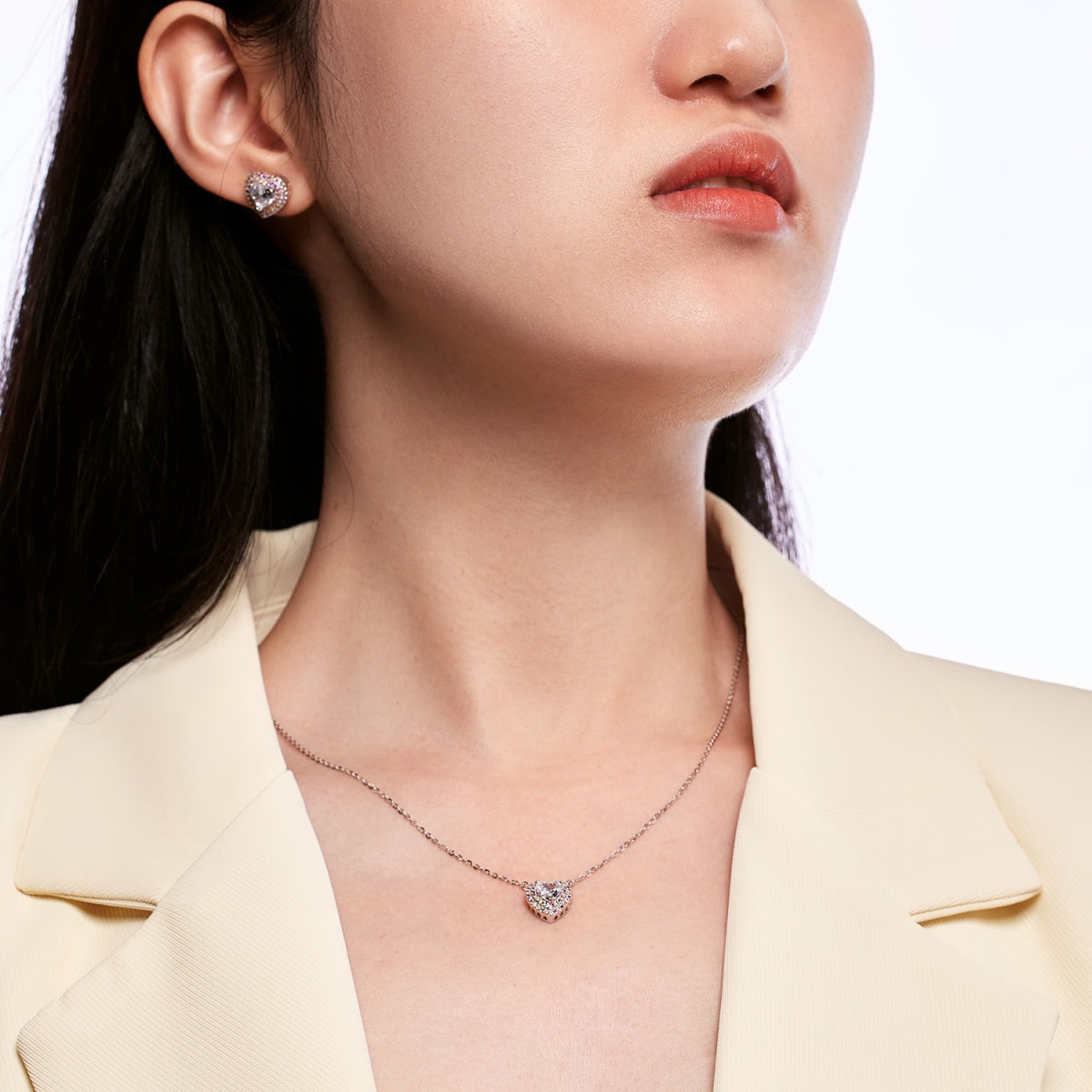 [Okajuri Jewelry]Exquisite Heart Shape Necklace