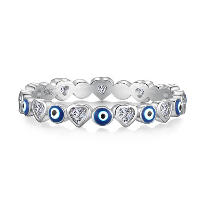 [Okajuri Jewelry]Radiant Colorful Round Shape Daily Ring