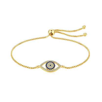 [Okajuri Jewelry]Dazzling Eye Shape Necklace