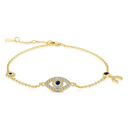 [Okajuri Jewelry]Dainty Eye Shape Necklace