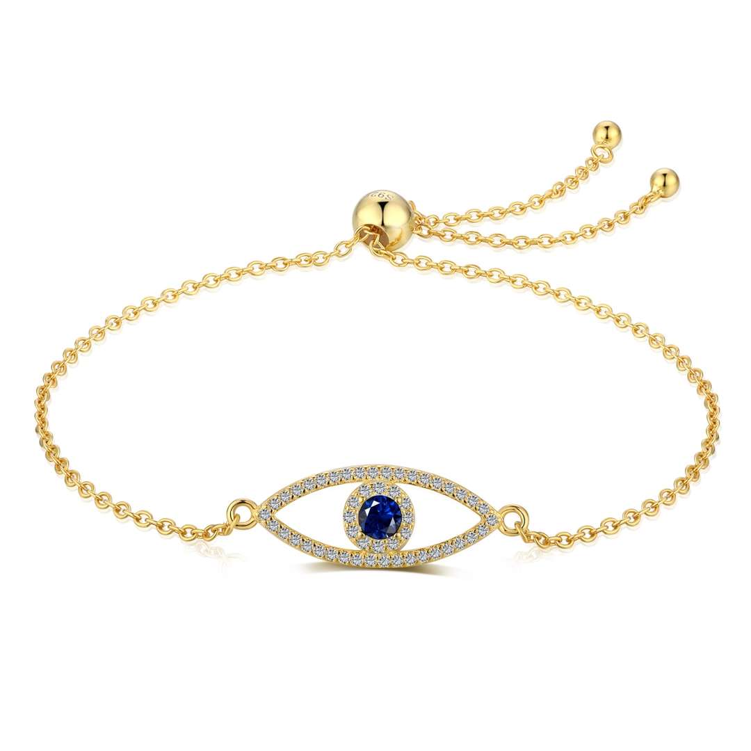 [Okajuri Jewelry]Devil's Eye Hollow Design Bracelet