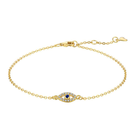 [Okajuri Jewelry]Evil Eye Shape Necklace