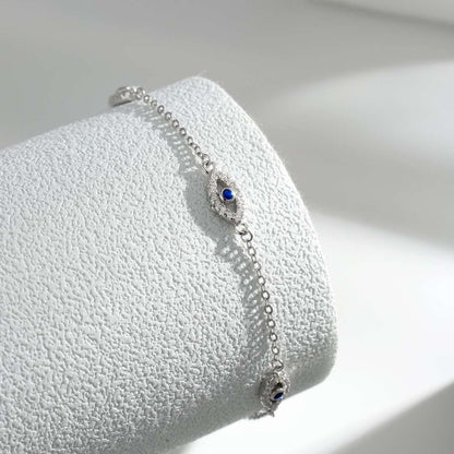 [Okajuri Jewelry]Evil Eye Shape Pendent Necklace