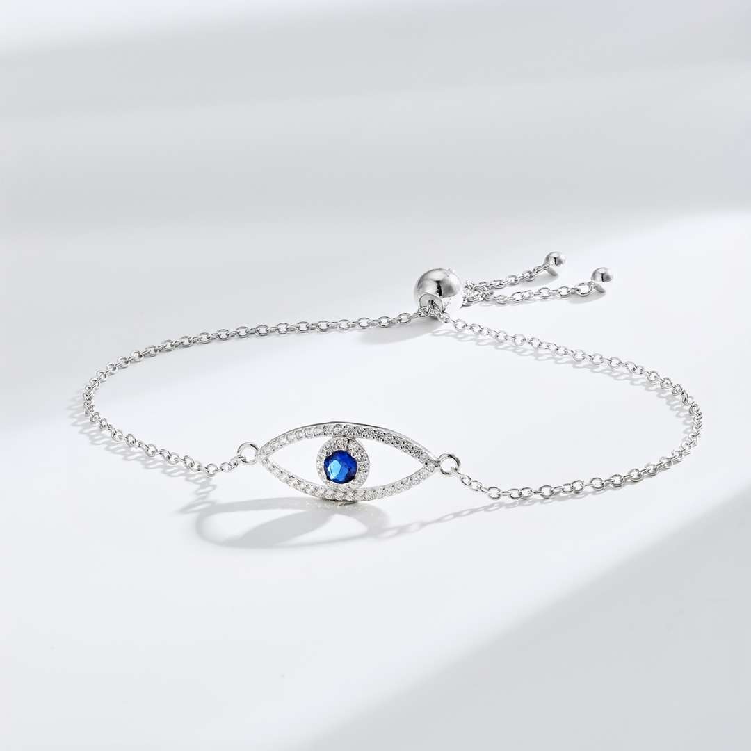 [Okajuri Jewelry]Devil's Eye Hollow Design Bracelet