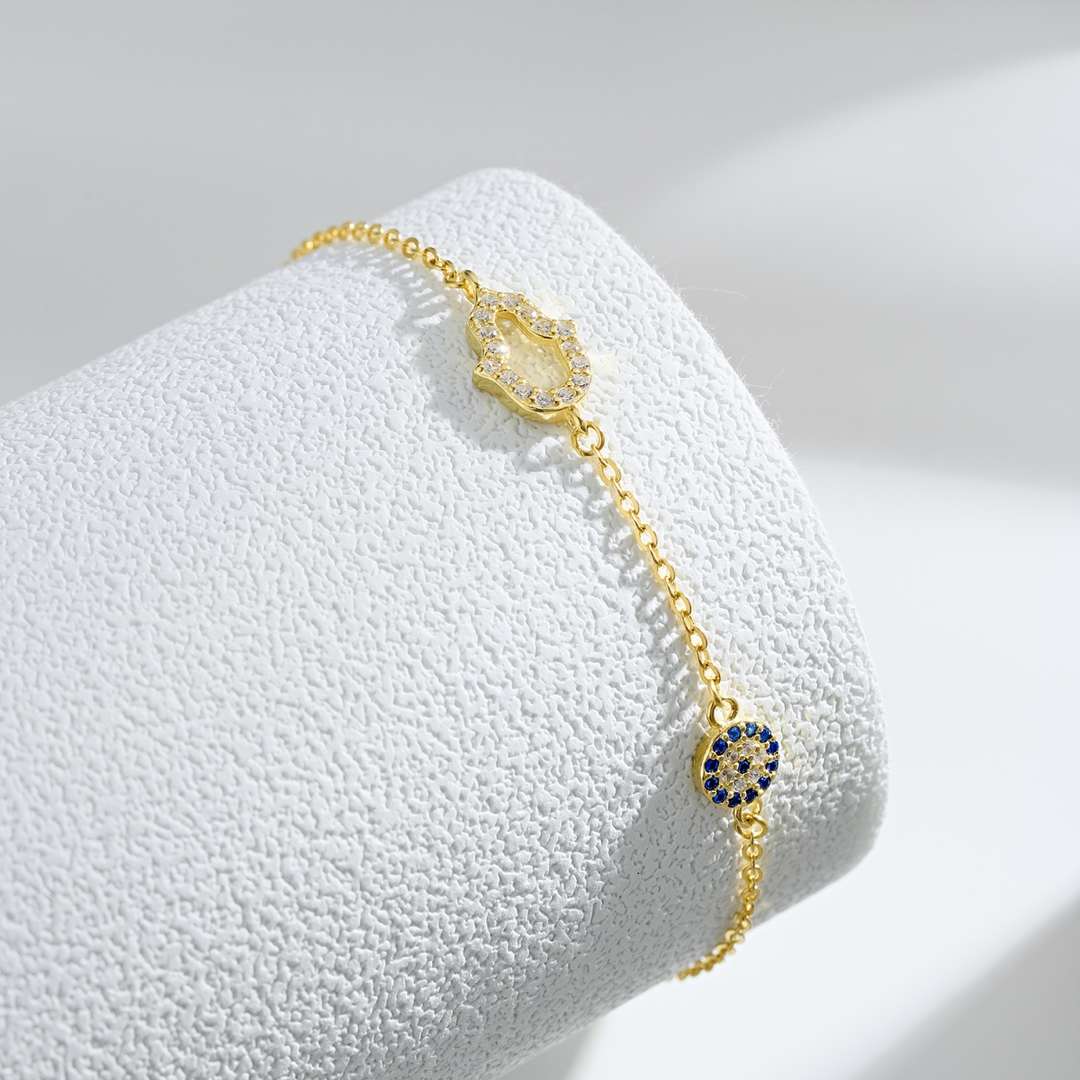 [Okajuri Jewelry]Gost Shape & Round Shape Necklace