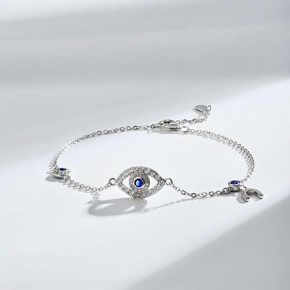 [Okajuri Jewelry]Dainty Eye Shape Necklace
