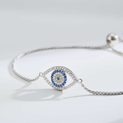 [Okajuri Jewelry]Dazzling Eye Shape Necklace