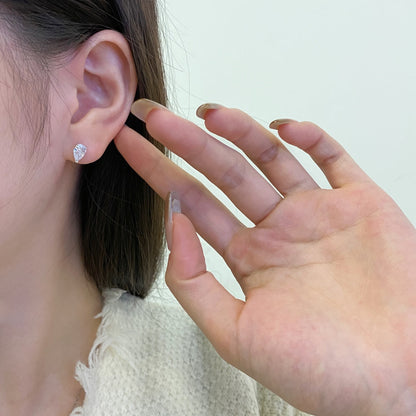 [Okajuri Jewelry]Ornate Water Drop Shape Earrings