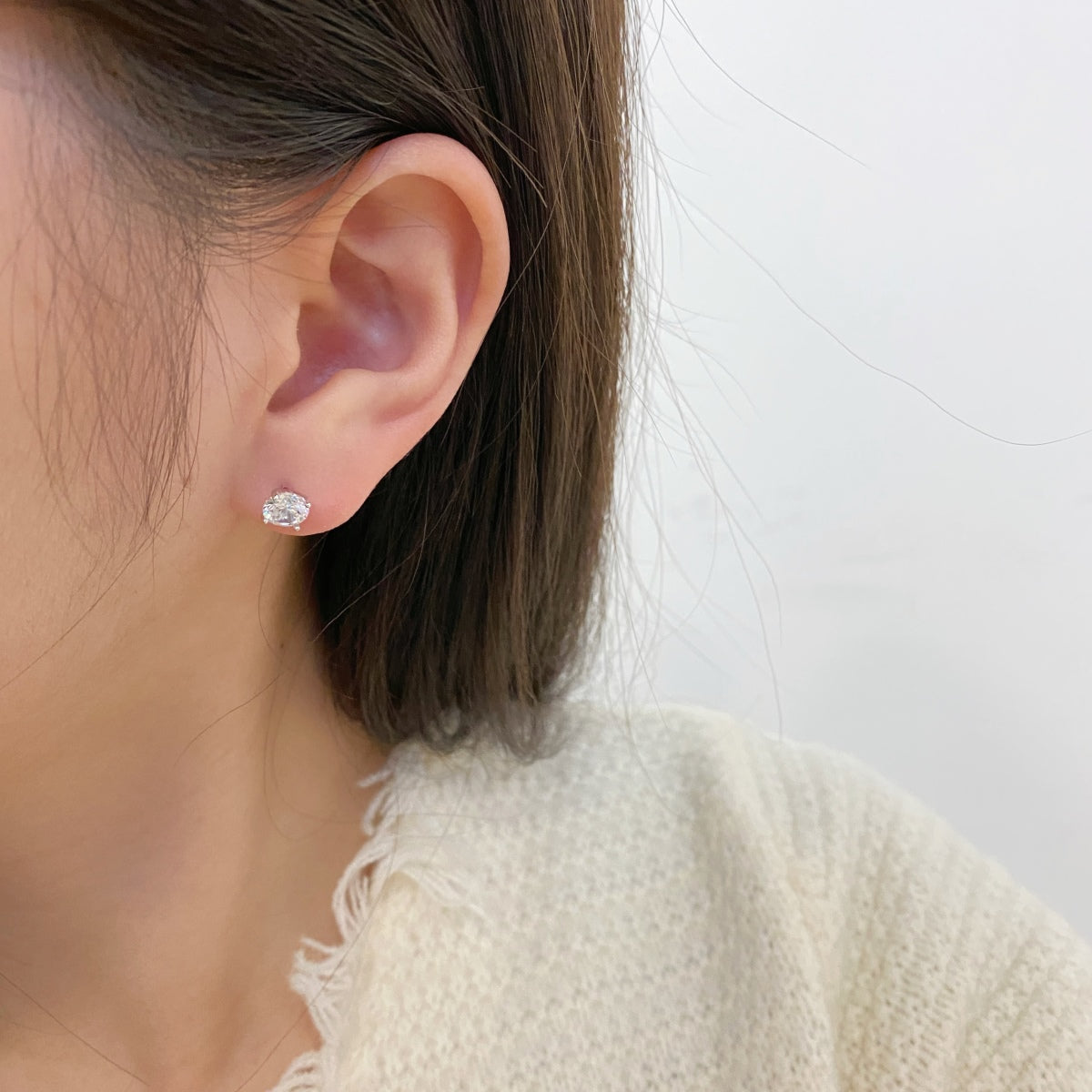 [Okajuri Jewelry]Unique Round Shape Earrings