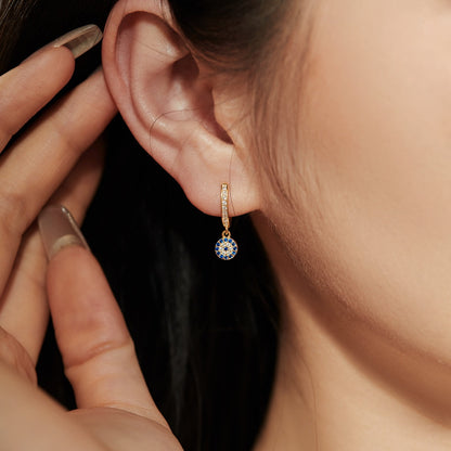 [Okajuri Jewelry]Unique Devil Eye Earrings