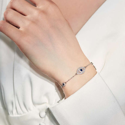 [Okajuri Jewelry]Dainty Eye Shape Necklace