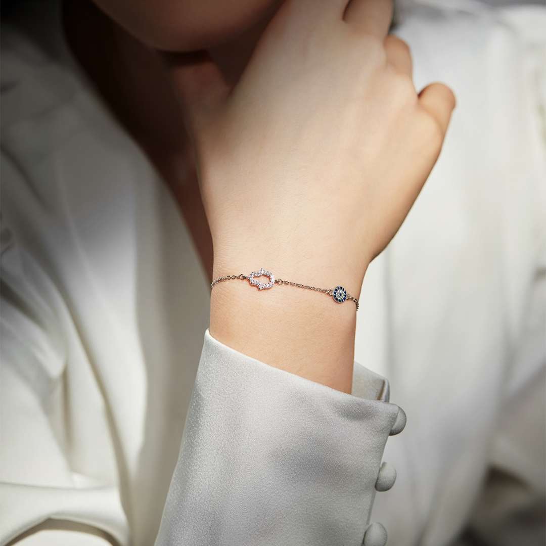 [Okajuri Jewelry]Gost Shape & Round Shape Necklace