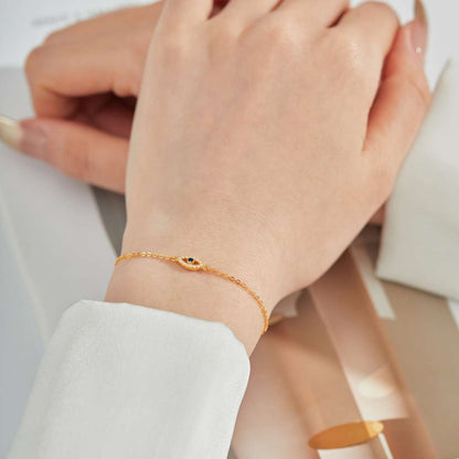 [Okajuri Jewelry]Evil Eye Shape Necklace