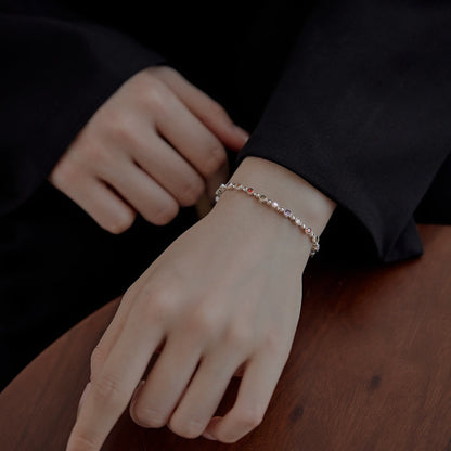 [Okajuri Jewelry]Sparkling Exquisite Round Cut Party Bracelet
