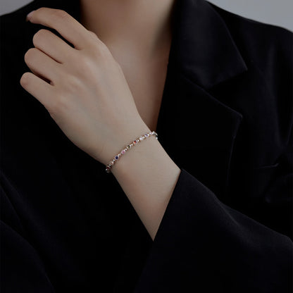 [Okajuri Jewelry]Sparkling Exquisite Round Cut Party Bracelet
