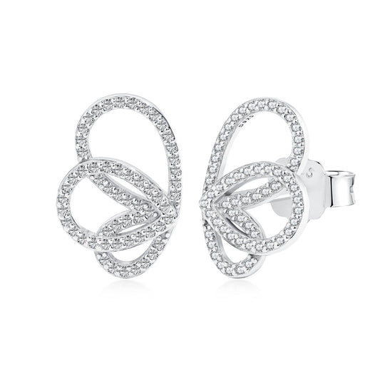 [Okajuri Jewelry]Exquisite Butterfly Shape Earrings