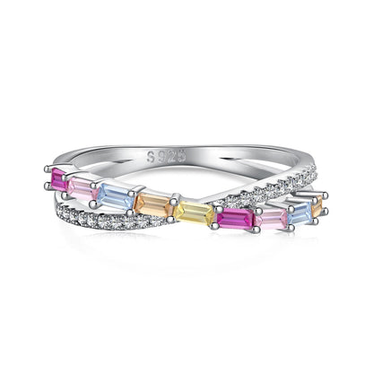 [Okajuri Jewelry]Energetic Elegant Radiant Cut Party Ring