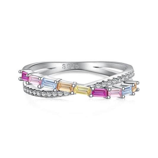 [Okajuri Jewelry]Energetic Elegant Radiant Cut Party Ring