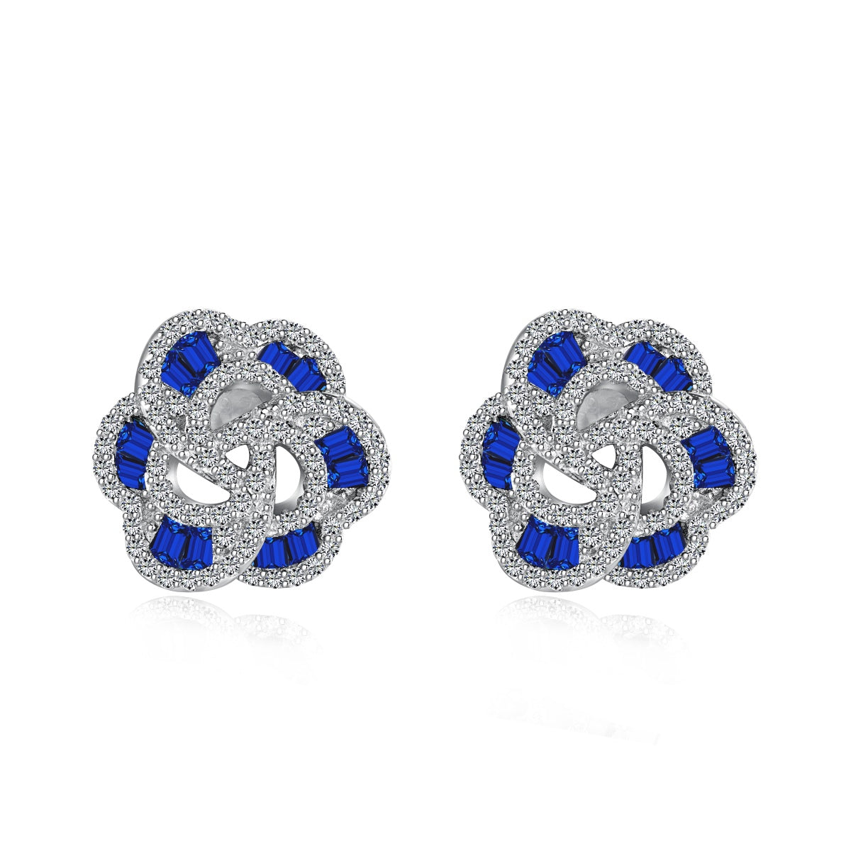 [Okajuri Jewelry]Exquisite Flower Shape Daily Earrings