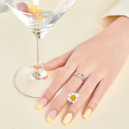 [Okajuri Jewelry]Sparkling Vibrant Emerald Cut Daily Ring