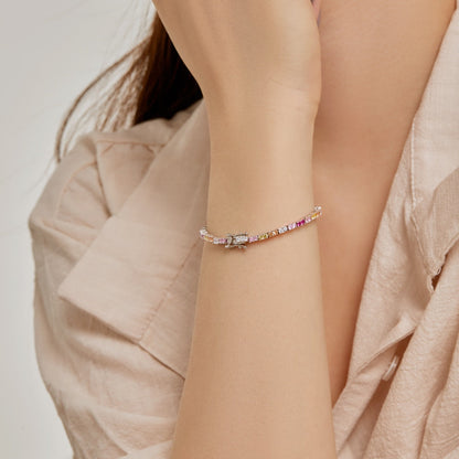[Okajuri Jewelry]Delicate Romantic Heart Shape Lover Bracelet