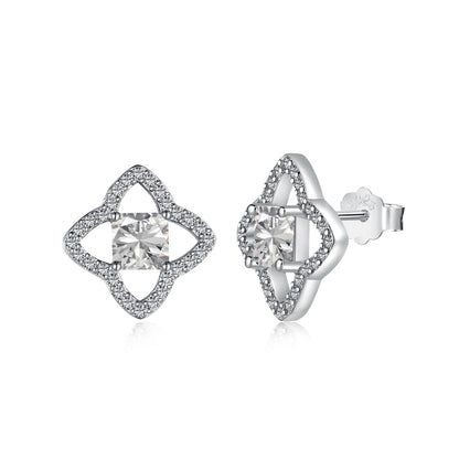 [Okajuri Jewelry]Elegant Star Shape Princess Cut Daily Earrings