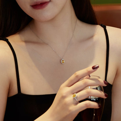 [Okajuri Jewelry]Delicate Unique Oval Cut Daily Earrings