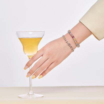 [Okajuri Jewelry]Dazzling Colorful Daily Bracelet