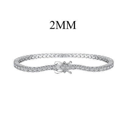 [Okajuri Jewelry]Dazzling Exquisite Round Cut Daily Bracelet