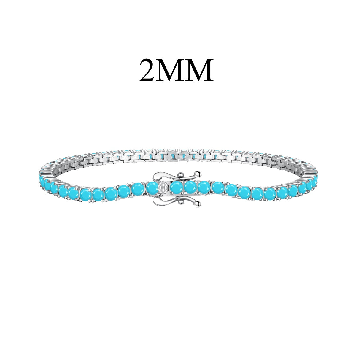 [Okajuri Jewelry]Dazzling Exquisite Round Cut Daily Bracelet